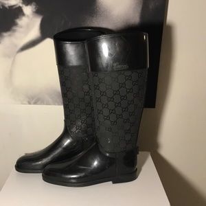 AUTHENTIC 🖤GUCCI Rain boots